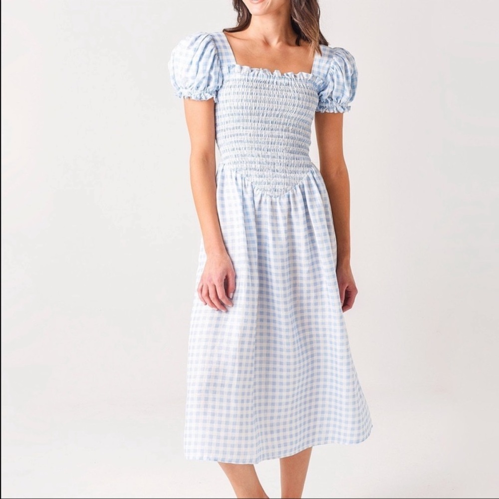 Sleeper Belle Linen Dress - Picture 3 of 4